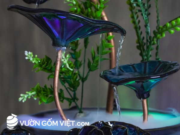 thác nước mini để bàn