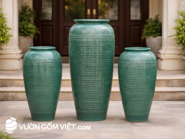 Lộc Thủy Bình men xanh ngọc