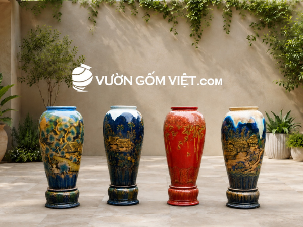 các mẫu thác nước phong thủy