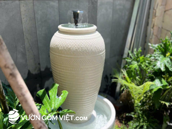 tiểu cảnh thác nước phong thủy
