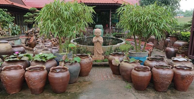 vườn gốm việt