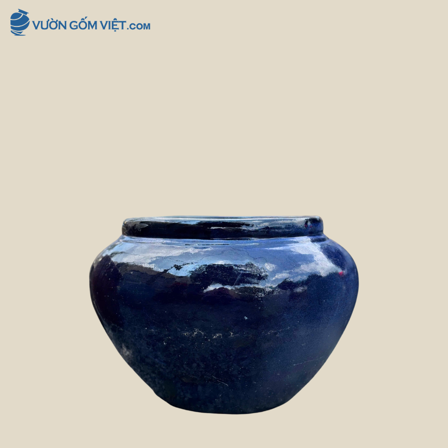 Chậu Chum Tròn Bầu Cao 40cm - C116