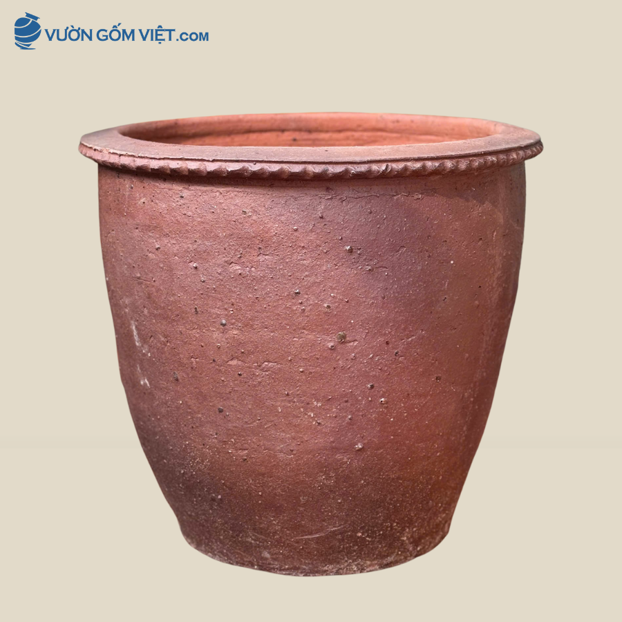 Chậu Đất Đen Vành Miệng Cỡ Lớn 88x80