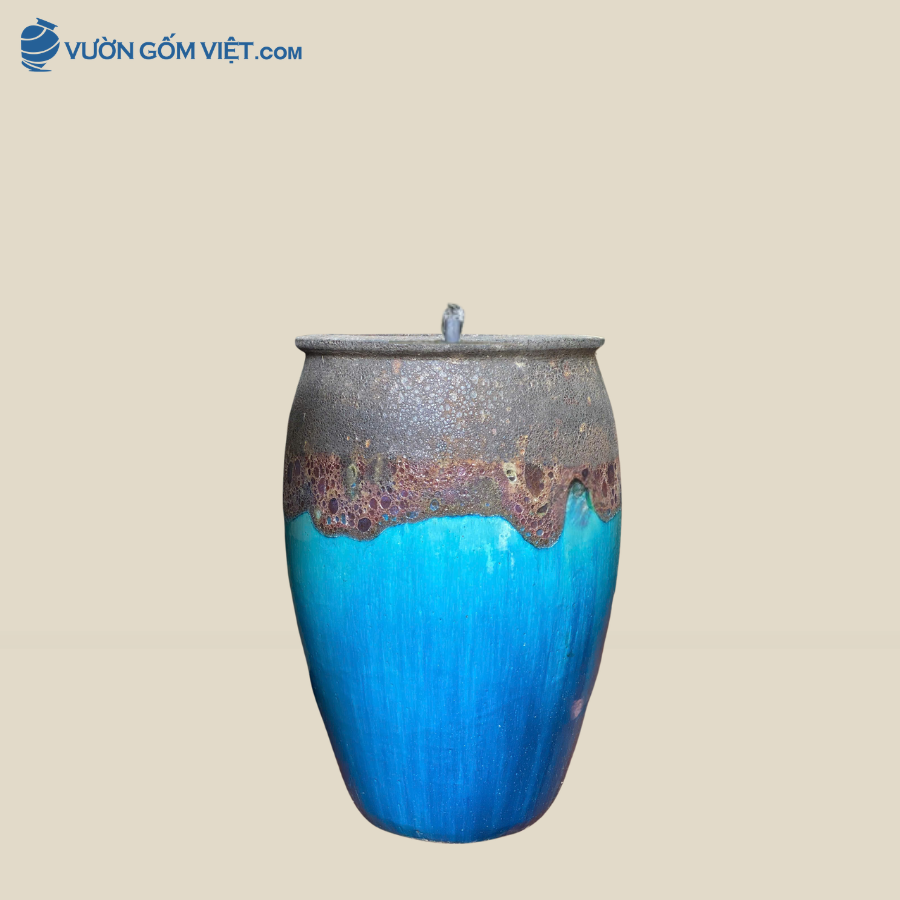 Đài Phun Nước Men Sôi cao 68cm