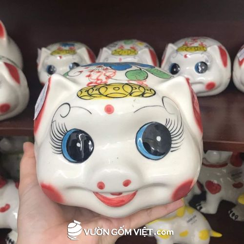 Heo đất gốm sứ 01