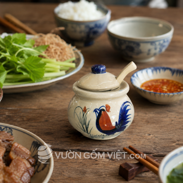 Bộ Gia Vị Vẽ Gà Kèm Thìa