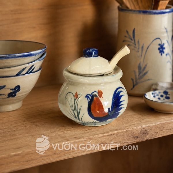 Bộ Gia Vị Vẽ Gà Kèm Thìa