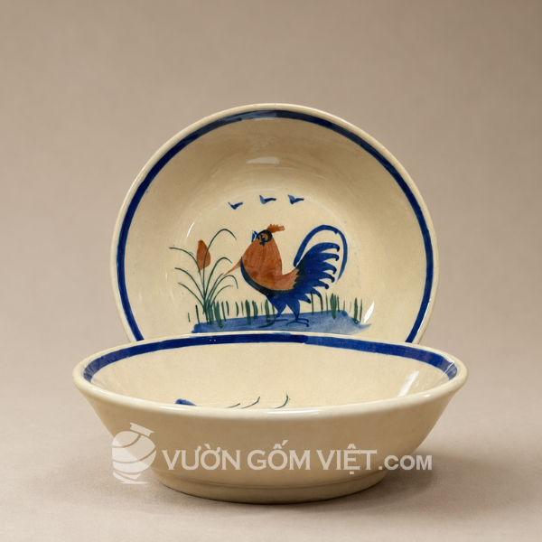 Đĩa sâu vẽ gà