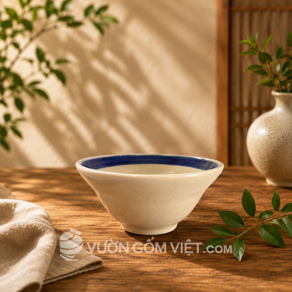 Chén yêu chỉ xanh