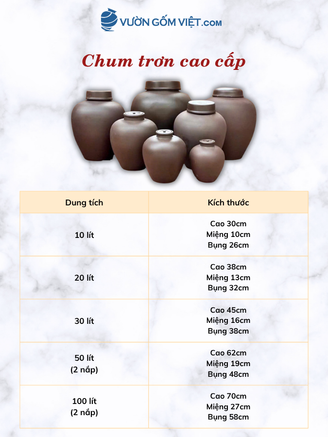 chum sành đựng rượu
