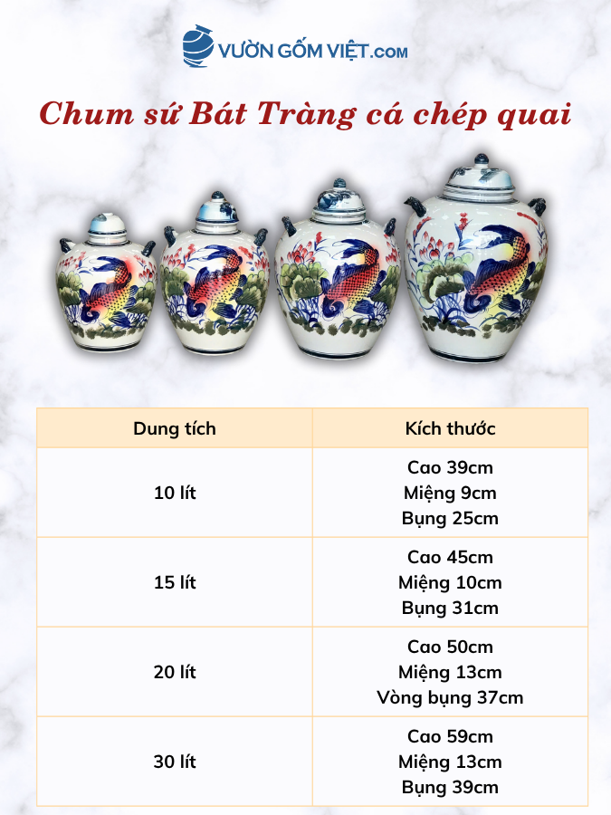 chum sứ Bát Tràng