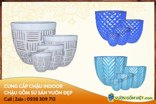 Tại sao nên mua chậu gốm sứ Bát Tràng tại TPHCM?