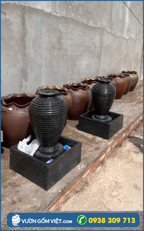Chậu sành nuôi cá