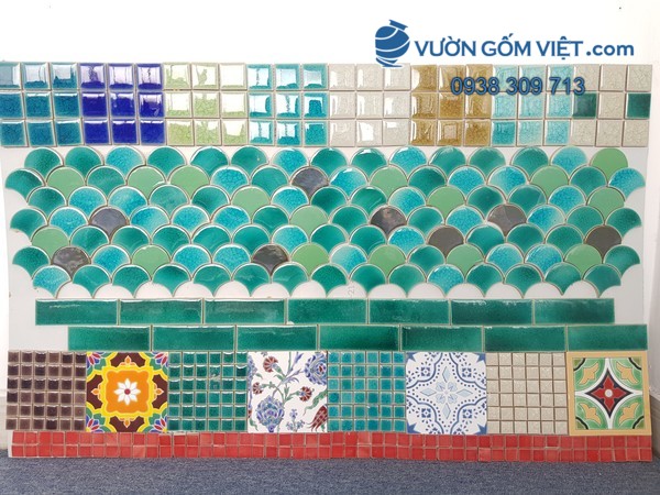 Liên hệ Vườn Gốm Việt xem mẫu gạch mosaic và báo giá rẻ tốt nhất