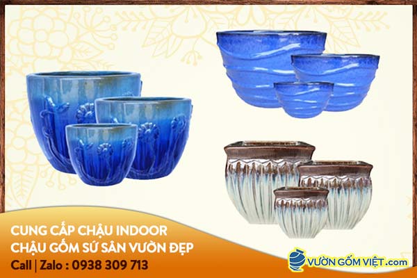 chậu gốm Bát Tràng chinh phục được cả những khách hàng “sành gốm” nhất
