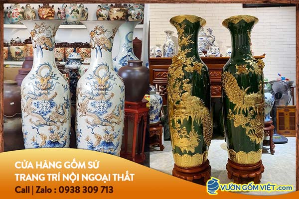 Lý do nên chọn bình gốm trang trí phòng khách
