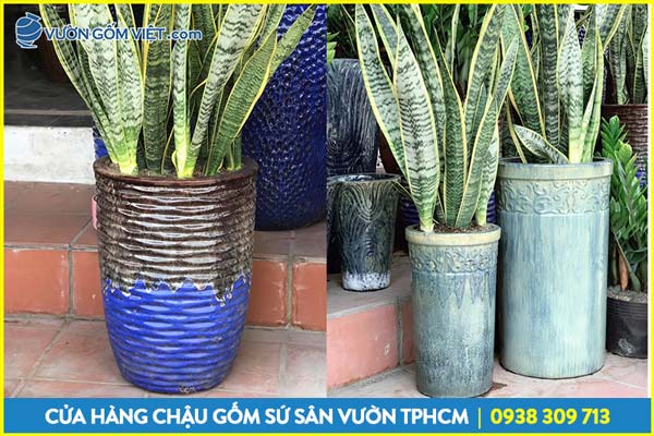 Cách phân biệt chậu hoa gốm sứ Bát Tràng hàng chuẩn