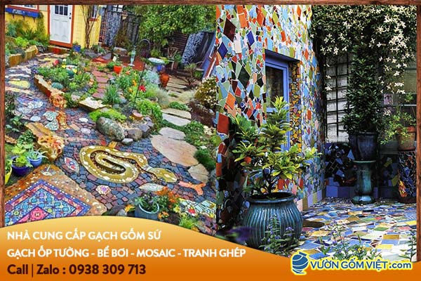 Lý do nên mua tranh gốm trang trí sân vườn đẹp - Vườn Gốm