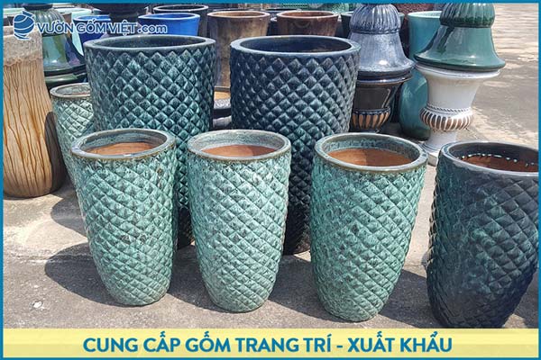 Tiềm năng của việc xuất khẩu chậu gốm cao cấp “made in Vietnam”