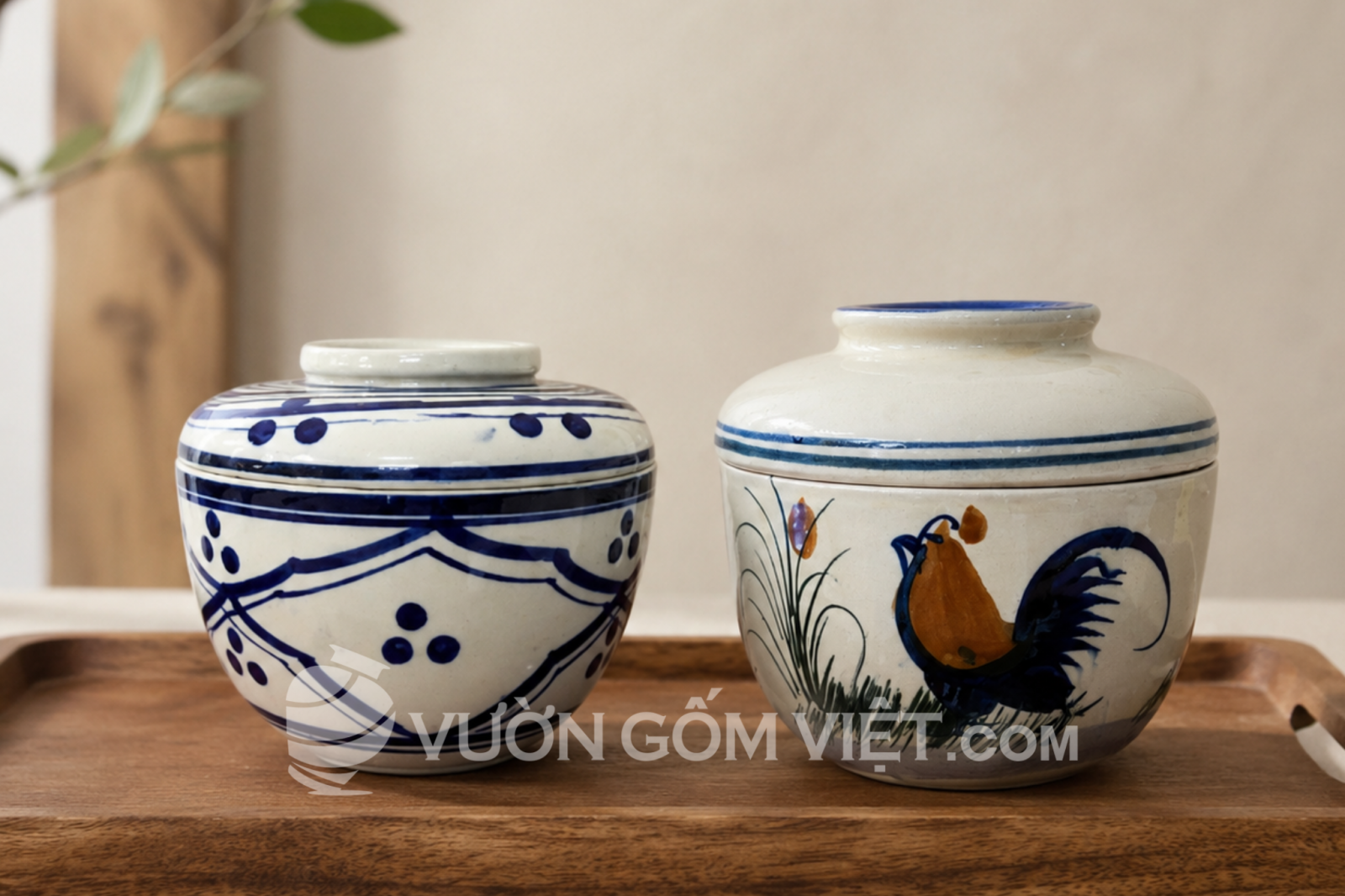 Thố sứ đựng gia vị