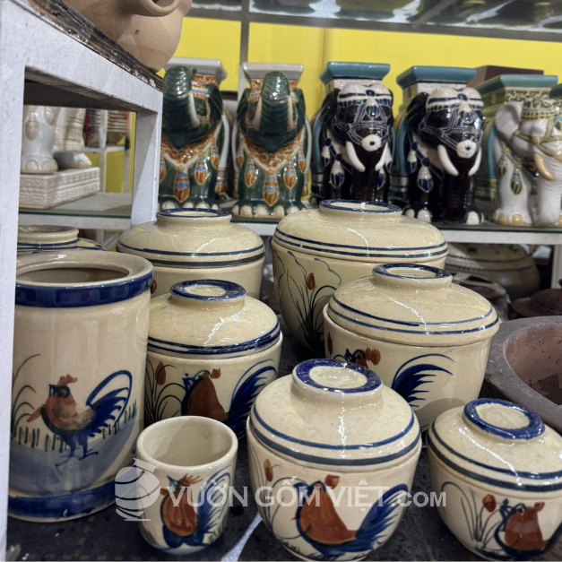 Thố Gà mang lại cảm giác thân thuộc với không gian bếp