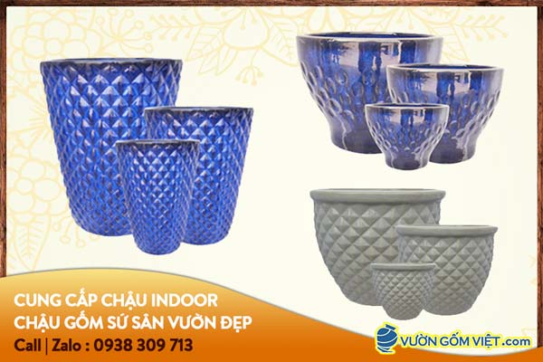 Xưởng cung cấp chậu gốm sứ Bình Dương giá sỉ
