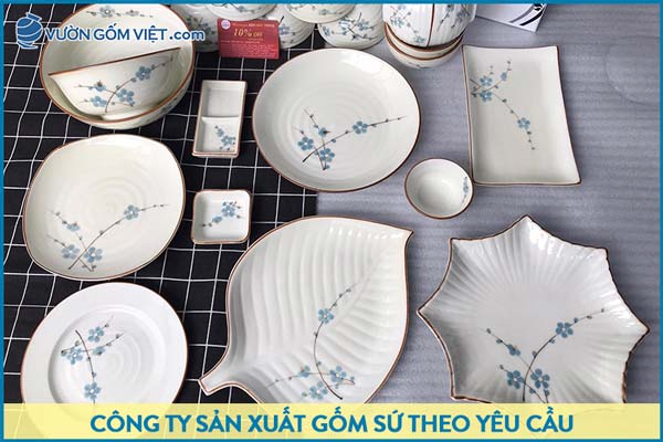 Tại sao nên sản xuất gốm sứ theo đơn đặt hàng?