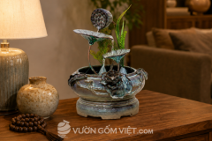 5 Mẫu thác nước phong thuỷ để phòng khách đẹp 2026
