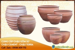 Chuyên cung cấp chậu gốm sứ cỡ lớn giá siêu “đẹp”