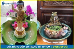 4 món đồ gốm trang trí phòng khách thêm sang trọng