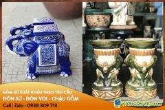 Đôn gốm xuất khẩu tại Việt Nam, nhà sản xuất và cung cấp