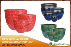 Giá chậu gốm sứ Bát Tràng bao nhiêu, ở đâu bán?