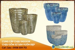Mua chậu hoa gốm sứ Bát Tràng ngay tại TPHCM với giá siêu tốt