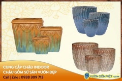 Tại sao mua chậu cảnh gốm sứ được khách hàng ưa thích?
