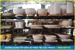 Xưởng sản xuất gốm sứ theo yêu cầu chất lượng tốt, giá hợp lý